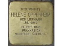 Stolperstein für Helene Oppenheim; Foto: H. J. Hupka