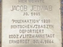 Stolperstein für Jacob Jedwab