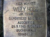 Stolperstein Willy Holz © OTFW