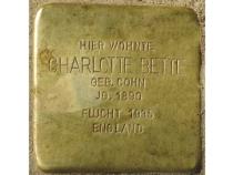 Stolperstein für Charlotte Bette © H.-J. Hupka