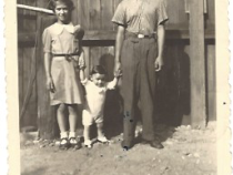Edith mit ihren Brüdern Klein-Rudi und Egon 1939, Foto: Familienbesitz