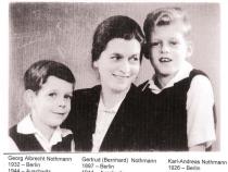 Georg Albrecht, Gertrud und Karl-Andreas Nothmann © Bewohner des Hauses