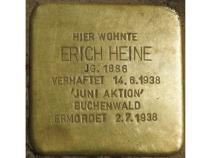 Stolperstein für Erich Heine © H. J.Hupka