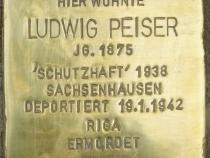 Stolperstein für Ludwig Perser