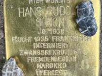 Stolperstein Hans Rudolf Simon © Stolperstein Initiative Mitte