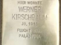 Stolperstein Werner Kirschbaum @ Dagmar Poetzsch