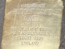 Stolperstein Rudolf Mayer © MTS