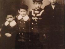 Samuel, Michael, Heinrich und Leo Najman, etwa 1919, Foto: Familienarchiv Linchet