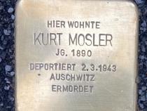 Stolperstein Kurt Mosler © S. Davids