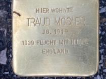 Stolperstein Traud Mosler © S. Davids