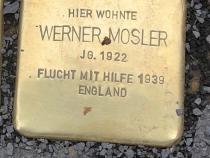 Stolperstein Werner Mosler © S. Davids