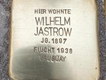 Stolperstein Wilhelm Jastrow © R. Kratschmer
