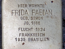 Stolperstein für Frida Fabian © OTFW