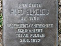 Stolperstein für Hugo Elkeles.