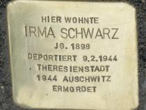 Stolperstein für Irma Schwarz