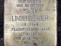 Stolperstein für Isaak Lindenberger