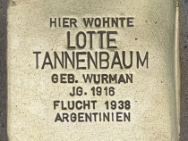 Stolperstein für Lotte Tannenbaum © OTFW